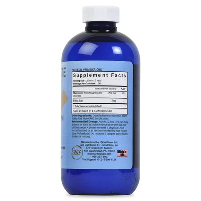 Good State Liquid Magnesium 200 Supplement, 331, 8 fl oz, 1 Count