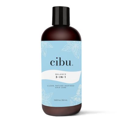 CIBU Shampoo, Conditioner Body Wash 30021, 11.83 fl oz (350 ml), Sulfate-Free, Fresh Scent, For All Skin Hair Types, MenWomen Hair, Body, Face Bubble Bath