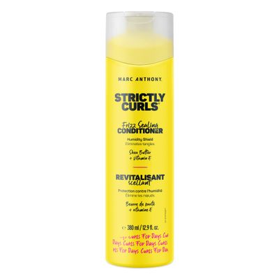 Marc Anthony Frizz Sealing Conditioner, Strictly Curls - Curly Hair Conditioner with Shea Butter Vitamin E for Hydration Frizz-Free Shine - Sulfate Free Color Safe For Dry Damaged Hair - 12.9 Oz