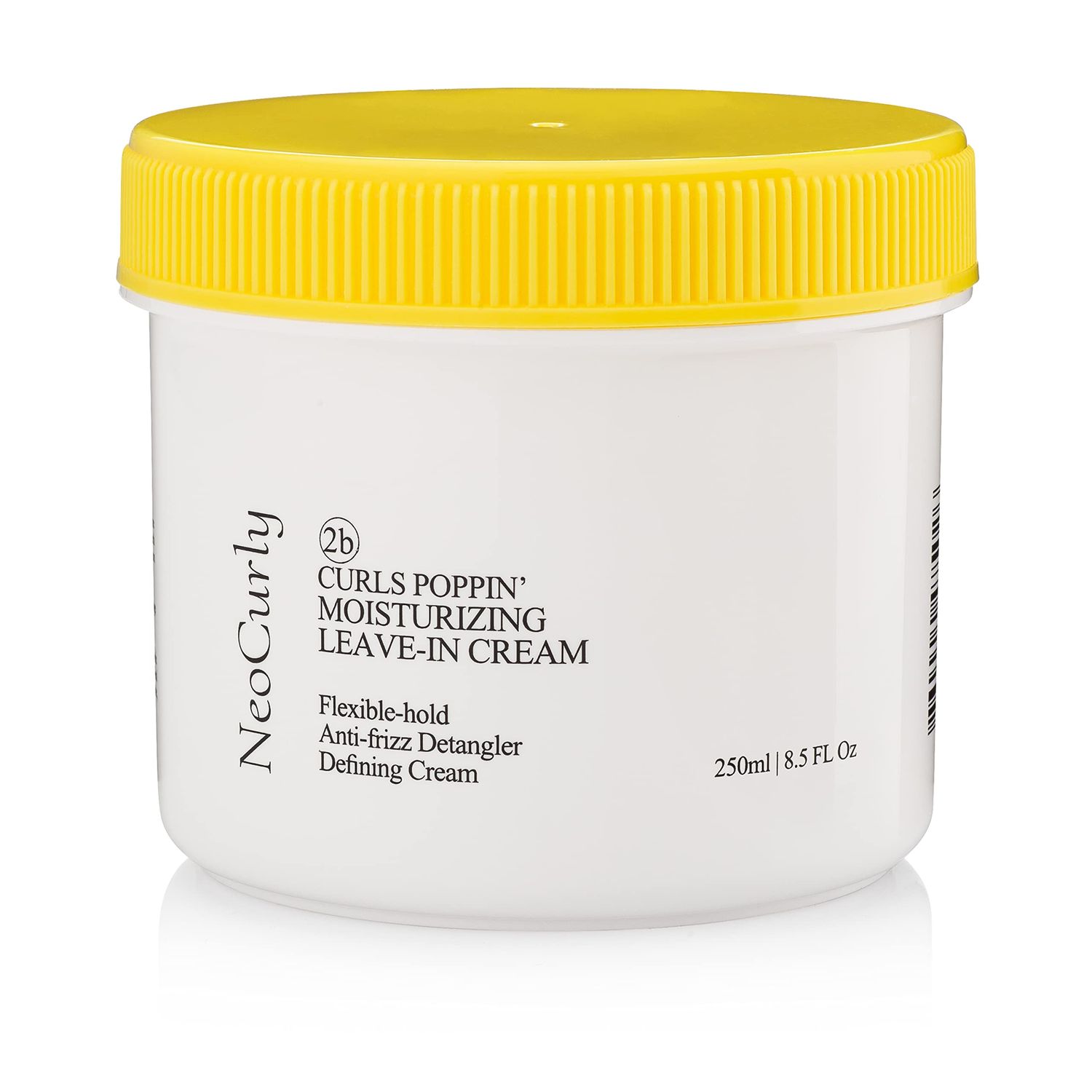 NeoCurly Natural Leave In Conditioner for Curly Hair, Smoothing Hydrating Curl Defining Frizz Control Flexible Hold Conditioning Cream Moisturizer Detangler Lotion with Argan, Avocado Jojoba 8.5