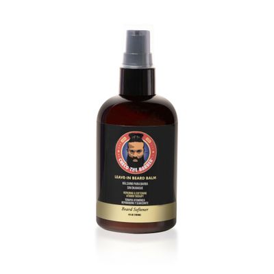 CHECO THE BARBER Leave-In Beard Balm: This moisturizing leave-in beard conditioner contains provitamin B5 to repair your beard and seal split ends.