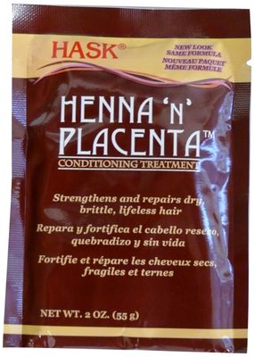 Hask Pks Henna Placenta 2 Ounce Conditioning Treatment (12 Pieces) (59ml)