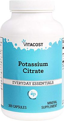 Vitacost Potassium Citrate - 99 mg - 300 Capsules