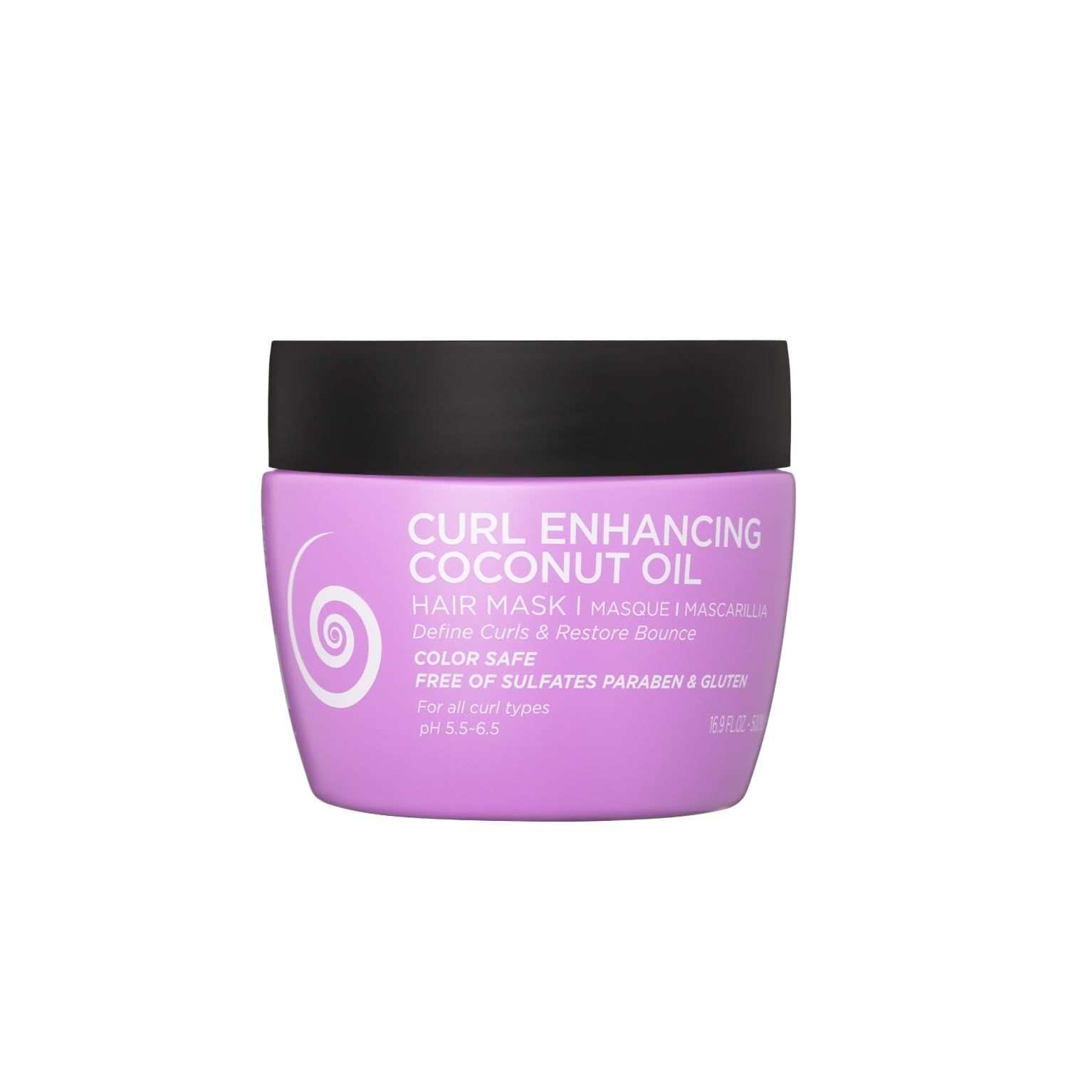 Luseta Curly Hair Mask 16.9 Oz, Smooth Moisturize, Deep Conditioning Treatment Anti-frizz Repair Split Ends for Wave Hair