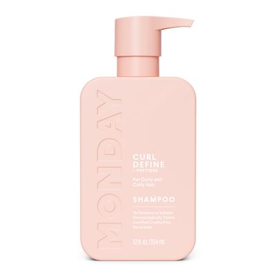 MONDAY HAIRCARE Curl Define Shampoo 12oz, Nourishing Curls, Tames Frizz, Enhances Shine with Coconut Oil and Shea Butter