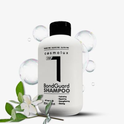 cosmolux BondGuard Clarifying Shampoo for Women - Volumizing, Hydrating Thickening Routine Shampoo for Fine, Thinning Hair - Strengthens Repairs - Sulfate-Free Formula, 8.5 fl oz
