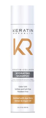 Keratin Republic Keratin Collagen Hydrating Shampoo 10.1 oz