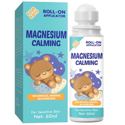 TRIXES Magnesium Lotion for Kids - Magnesium Cream, All-Natural Magnesium Oil for Kids&#39; Calm, Sweet Sleep Experience, Soothe and Nourish Skin