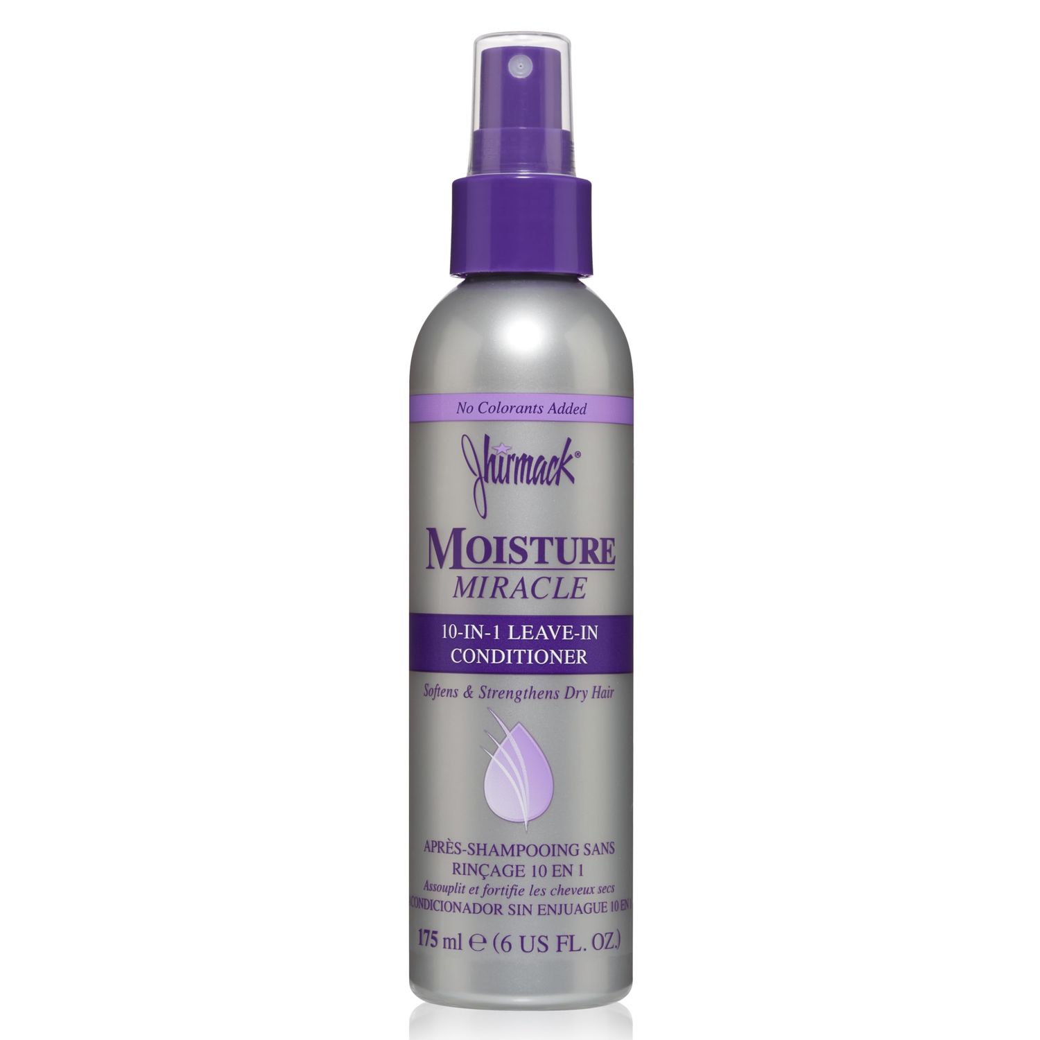 jhirmack 10-in-1 Leave-In Conditioner Spray Heat Protectant Detangles, Softens, Repairs Adds Shine Made with Vitamin E B5