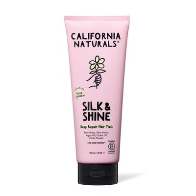 California Naturals Deep Repair Hair Mask, Deep Conditioner for Dry, Damaged Hair, Nautral, Vegan, Paraben and Sulfate Free, Hydrating and Conditioning, For Curly, Frizzy, All Hair Types, 12 fl oz