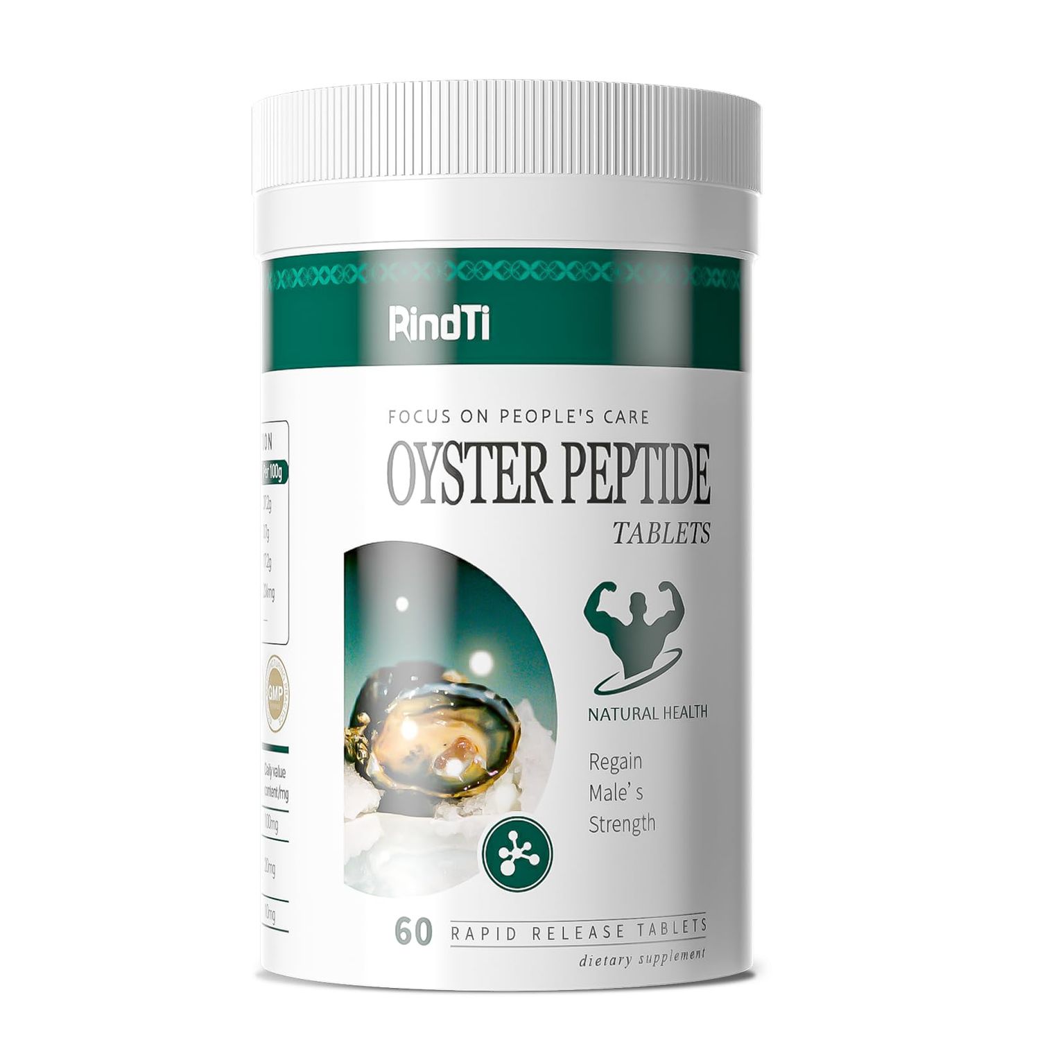 Oyster Extract Oyster Supplements for Men Women,60 Capsules,Oysters Extract Capsules with Zinc Powder