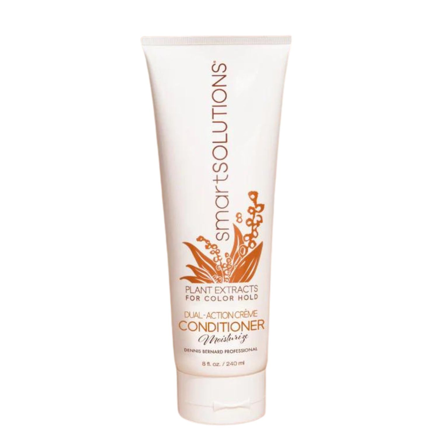 smartSOLUTIONS Dual-Action Creme Conditioner Sulfate, Paraben Sodium Chloride Free Color Safe Chemically Treated Hair Safe (8 fl oz)