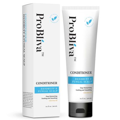 Dandruff Hair Dry Scalp Conditioner: Deep Moisturizing Soothing Relief with Natural Ingredients - Calms Itch Fungus Flakes, 10 fl. oz.