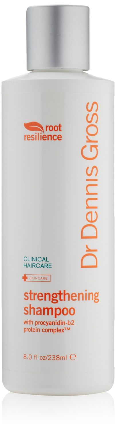 Dr. Dennis Gross Skincare Root Resilience Strengthening Shampoo, 8 Ounce