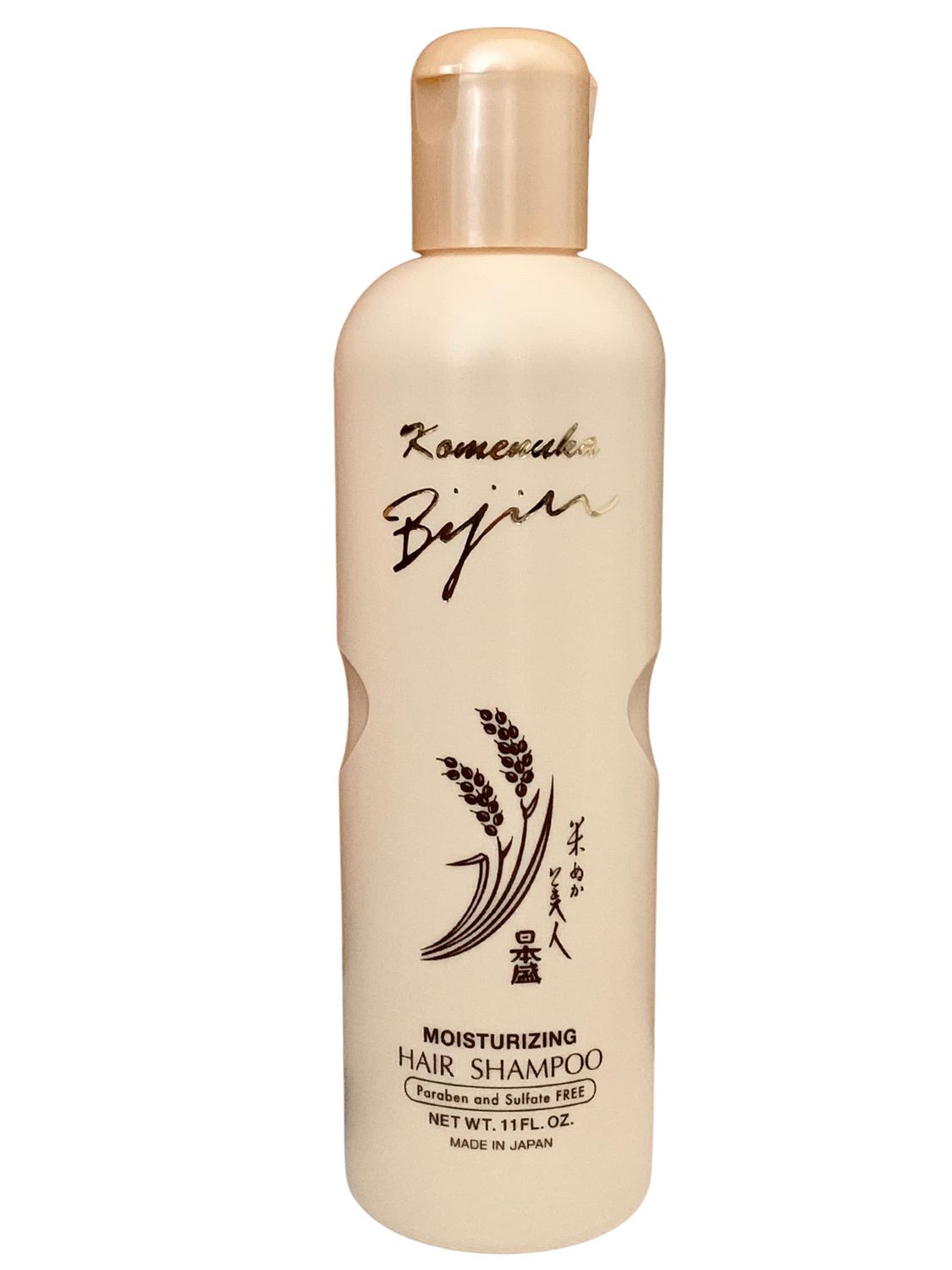 Komenuka Bijin NS-K Moisturizing Hair Shampoo (ENGLISH PACKAGING-Exclusive Edition for USA market) No Paraben No Sulfate (11 fl oz.)