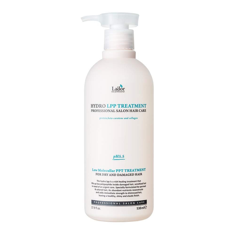 LA&#39;DOR Hydro LPP Keratin Hair Treatment - Anti Frizz Conditioner Mask for Dry, Damaged, Color Treated, Gray Hair - Hydrolyzed Collagen (1. 17.9 Fl Oz)