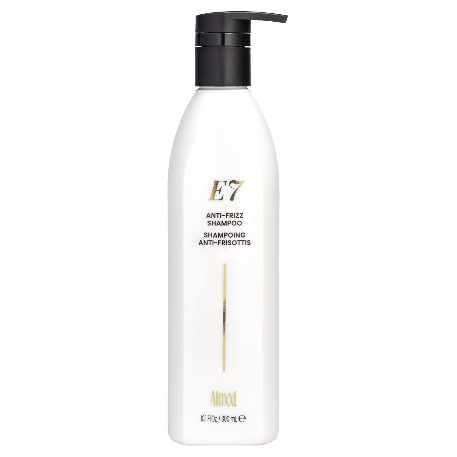 ALOXXI E7 Anti-Frizz Shampoo, Moisturizing Strengthening with 7 Essential Cleansing Oils, for Color-Treated, Dry, Damaged Frizzy Hair, Paraben Sulfate-Free, 10.1 Fl Oz