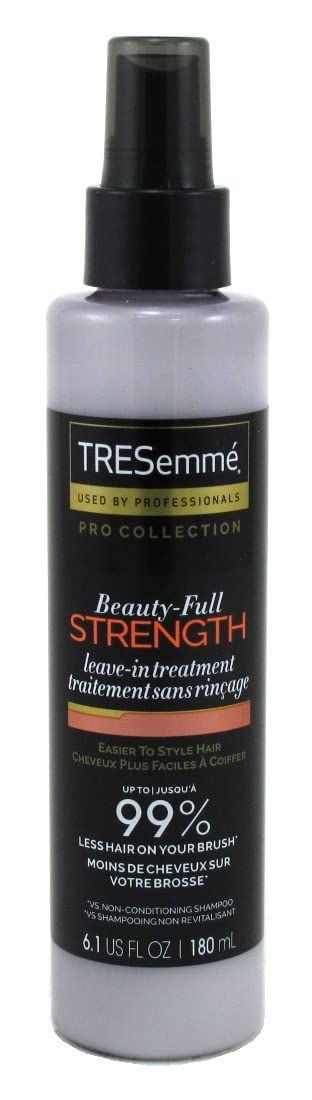 Tresemme Beauty-Full Strength Leave-In Treatment 6.1 Ounce (180ml) (Pack of 2)