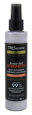 Tresemme Beauty-Full Strength Leave-In Treatment 6.1 Ounce (180ml) (Pack of 2)