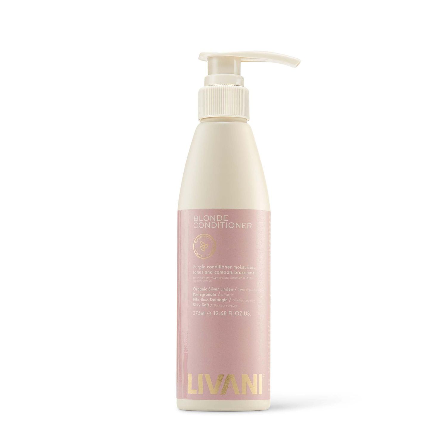 LIVANI Blonde Conditioner TO TONE STRENGTHEN BLONDES Australian made, 100 Vegan, Australian Botanical Ingredients, No Nasties, Clean beauty 12.68 FL.oz