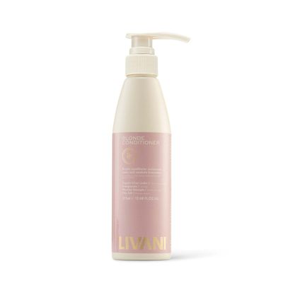 LIVANI Blonde Conditioner TO TONE STRENGTHEN BLONDES Australian made, 100 Vegan, Australian Botanical Ingredients, No Nasties, Clean beauty 12.68 FL.oz