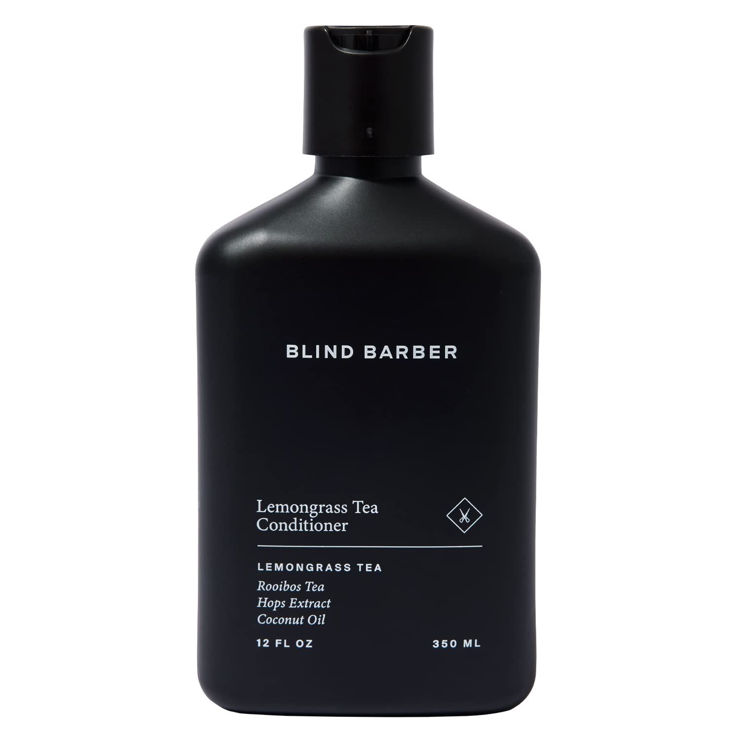 Blind Barber Lemongrass Tea Conditioner - Daily Sulfate-Free Conditioner for Men - Adds Body Shine, Prevents Tangling - Revitalizing Lemongrass Scent - Paraben-Free, Cruelty-Free (12oz 350ml)