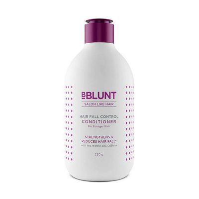 BBLUNT Anti Hair Loss Conditioner with Pea Protein Caffeine Controls Hair Fall Breakage Strengthens Weak Follicles Gives Stronger Hair 8.45 Fl Oz (250ml)