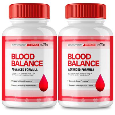 VIVE MD Blood Balance Supplement -Official Formula - Blood Balance Supplement, Extra Strength with Vitamin C, Turmeric Root Powder, Zinc Reviews (2 Pack)