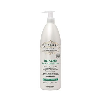 Il Salone Milano Professional Keratin Conditioner - Detangling Conditioner Damaged Hair Treatment - Provides Frizz Control Hair Reconstruction (33.8 oz 1000 ml)