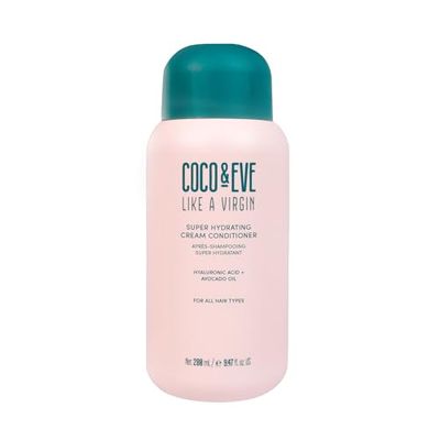 Coco Eve Like A Virgin Super Hydrating Conditioner. Sulfate-free with Argan oil, Coconut. For any Dry, Damaged, Color, and Frizzy hair. (8.4 fl oz)