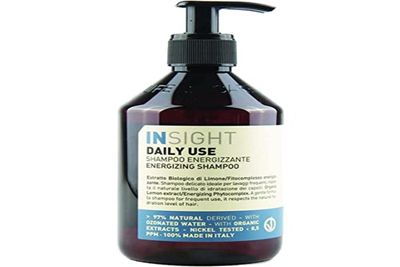 INSIGHT Clean Beauty Daily Use Energizing Shampoo for Soft Shiny Hair, Vegan, 13.5 fl oz