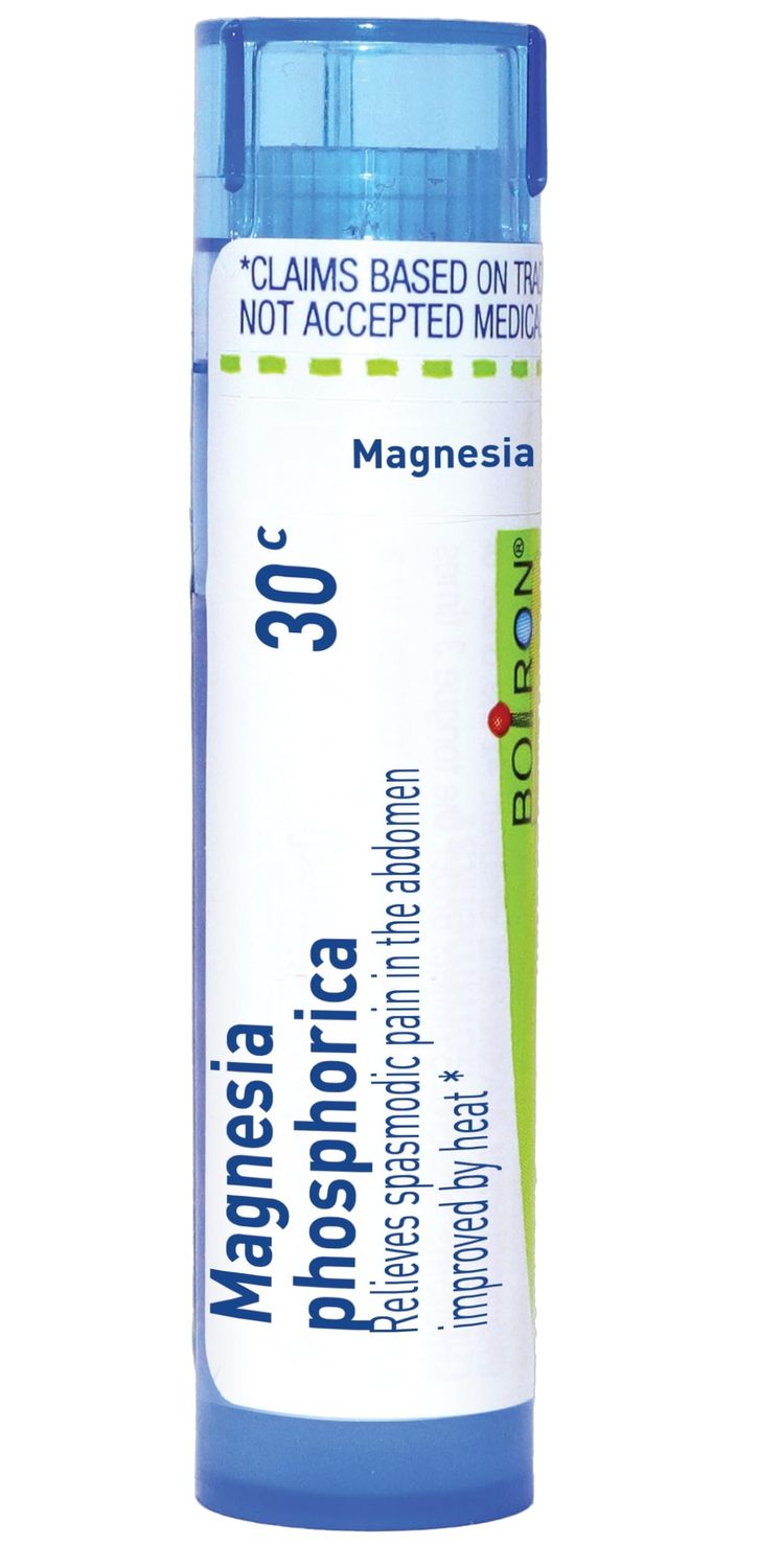 Boiron Magnesia Phosphorica 30C Homeopathic Medicine for Abdominal Pain - 80 Pellets
