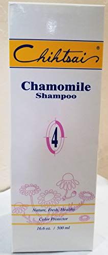 Chihtsai No.4 Chamomile Shampoo (16.6oz500ml) - Color-protection, Mildly cleanses scalp, Soft Shine