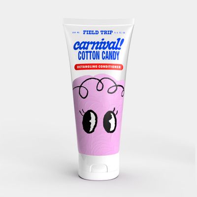 Field Trip Kids Carnival - Cotton Candy Scent - Hair Care for Kids - Tear Free - Leaves Hair Soft Tangle-Free With Chamomile, Lavender, Aloe (8.4 ounce, Cotton Candy Conditioner)