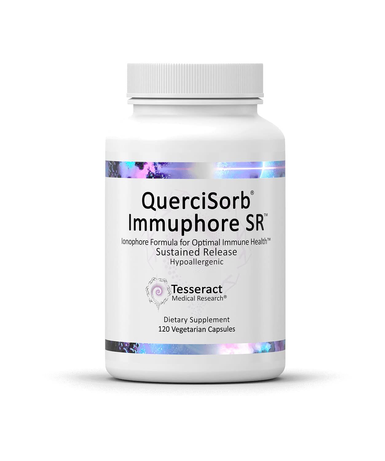 QuerciSorb Immuphore SR Quercetin, Immune Support Supplement, Sustained Release, Vitamin C, Vitamin D3 Zinc, Supports Immune Function and Overall Health, Hypoallergenic, 400mg, 120 Vegi Caps