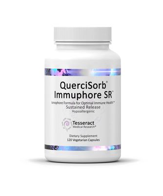 QuerciSorb Immuphore SR Quercetin, Immune Support Supplement, Sustained Release, Vitamin C, Vitamin D3 Zinc, Supports Immune Function and Overall Health, Hypoallergenic, 400mg, 120 Vegi Caps