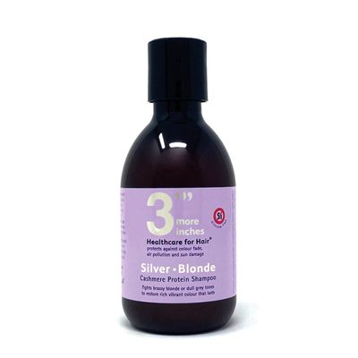 3&#39;&#39;&#39;More Inches Silver Blonde Shampoo - Color Correcting Purple Shampoo For Blonde Hair - Anti Brassy, Yellow Tones - Toning Violet Pigment - Sulphate Free - Hair Care by Michael Van Clarke