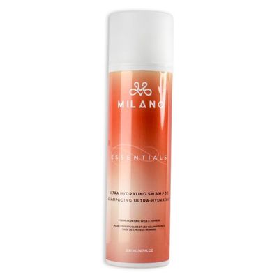 MILANO COLLECTION Essentials Ultra Hydrating Shampoo for Wigs, Wig Care Shampoo for Human Hair Wigs, Toppers, Hair Pieces, Hair Extensions, Lightweight Nourishing Cleanser, Premium Wig Care Products