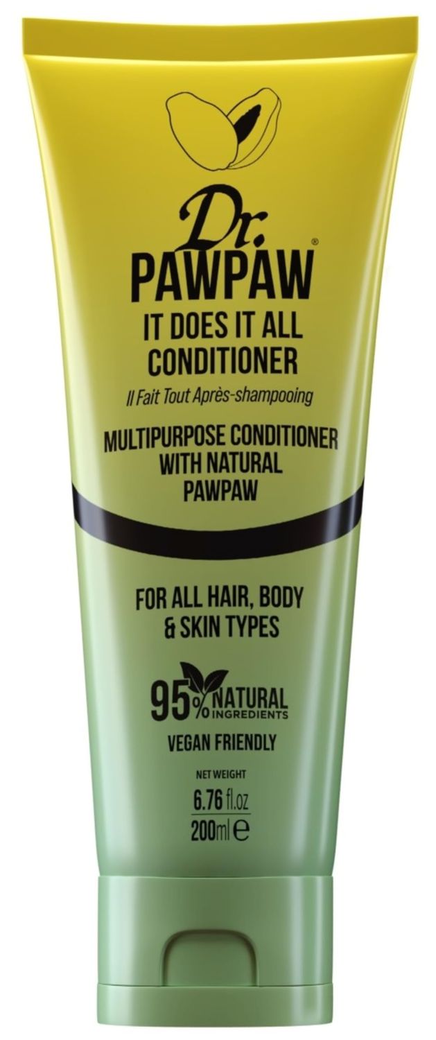 Dr.PAWPAW It Does It All Conditioner: SLS, Sulphate and Paraben Free, for All Hair Textures - (200 ml)