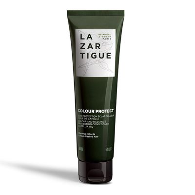 Lazartigue Color Protect Conditioner, Botanical Vegan, Sulfate-Free, Silicone-Free Color and Radiance Protection With Camilla Oil, 5.1 Fl.Oz.