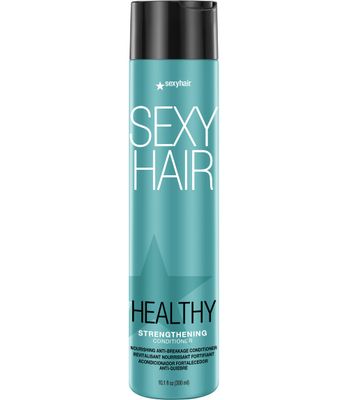 SexyHair Healthy Strengthening Anti-Breakage Conditioner, 10.1 Oz Helps Provide Stength and Flexibility to Damaged Hair SLS and SLES Sulfate Free