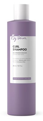 By Veira, Curl Shampoo 10.1 Fl Oz, Gently Cleanses Defines Curly Wavy Hair, Reduces frizz Increases shine, Colour preserving, 100 vegan SulphateSilicone free