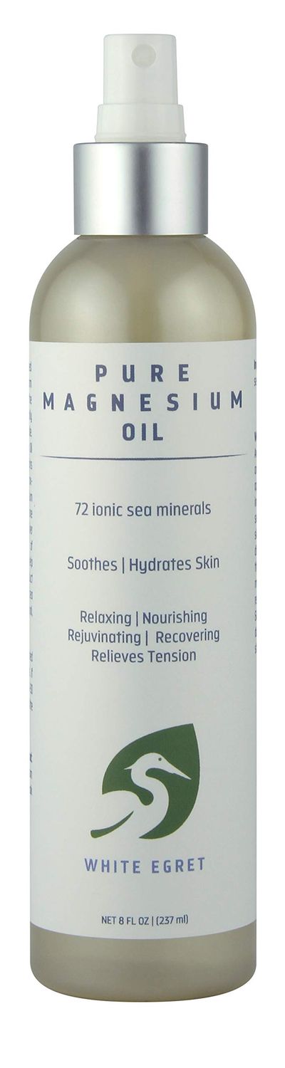 White EGRET Oil Magnesium Pure, 8 FZ
