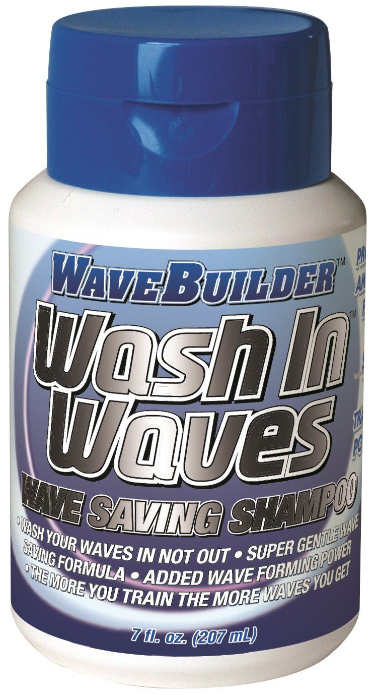 WaveBuilder Wash In Waves Shampoo, 6.9 oz (Pack of 2)