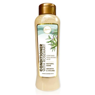 Anyeluz Hair Conditioner with Rosemary and Hyaluronic Acid - Strengthens, Shines, and Smooths, Ideal for All Hair Types, Enhances Manageability.