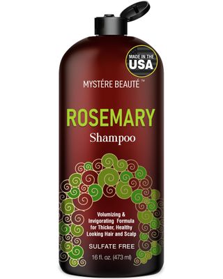 Rosemary Shampoo - Rosemary Shampoo for Hair Growth Organic - Promotes Hair Growth Scalp Health - Volumizing Formula for Thicker Healthier Hair - Sulfate Paraben Free, for Men Women - 16 fl oz