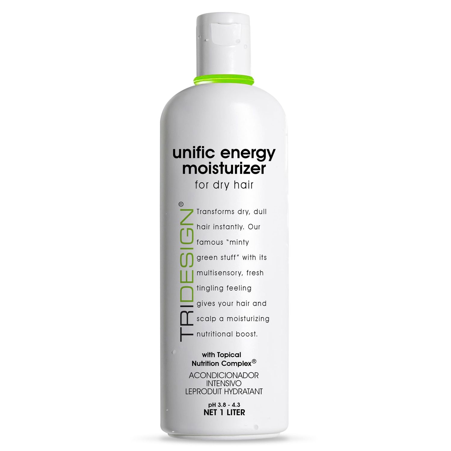 TRI Design Unific Energy Moisturizer - Deep Hair Conditioner for Dry Damaged Hair - Moisturizing for Curly, Frizzy, Thick Hair - Hydrating Conditioner for Men and Women, 32 oz