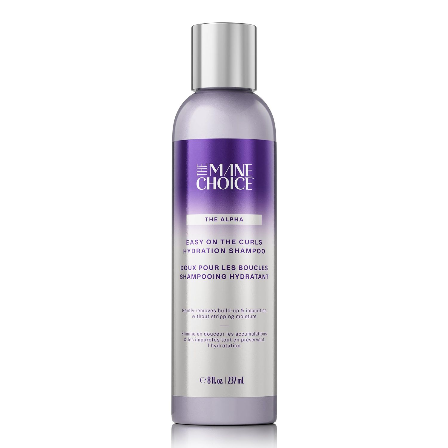 The Mane Choice The Alpha Easy On The Curls Detangling Hydration Shampoo, Gentle, Non-Stripping Clarifying Shampoo, Helps Remove Knots Tangles, Supports Natural Hair Growth Retention, 8 oz