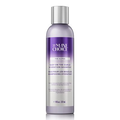 The Mane Choice The Alpha Easy On The Curls Detangling Hydration Shampoo, Gentle, Non-Stripping Clarifying Shampoo, Helps Remove Knots Tangles, Supports Natural Hair Growth Retention, 8 oz