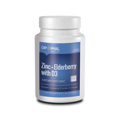 Elderberry, Zinc Vitamin D3 Lozenges